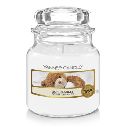 Yankee Candle Soft Blanket Kerze im Glas mit Deckel