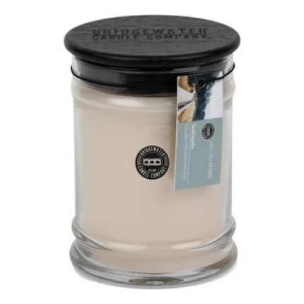 Bridgewater Solitude 250g Kerze im Glas mit schwarzem Deckel