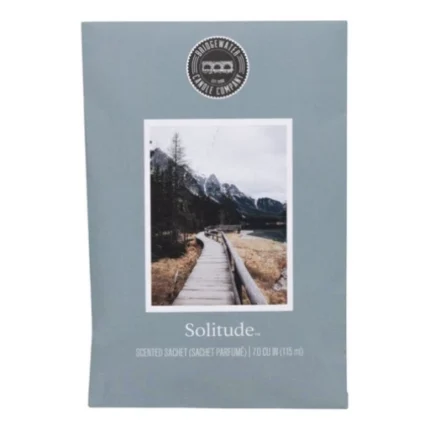 Solitude Duftsachet mit fotografierter Berglandschaft auf der Vorderseite