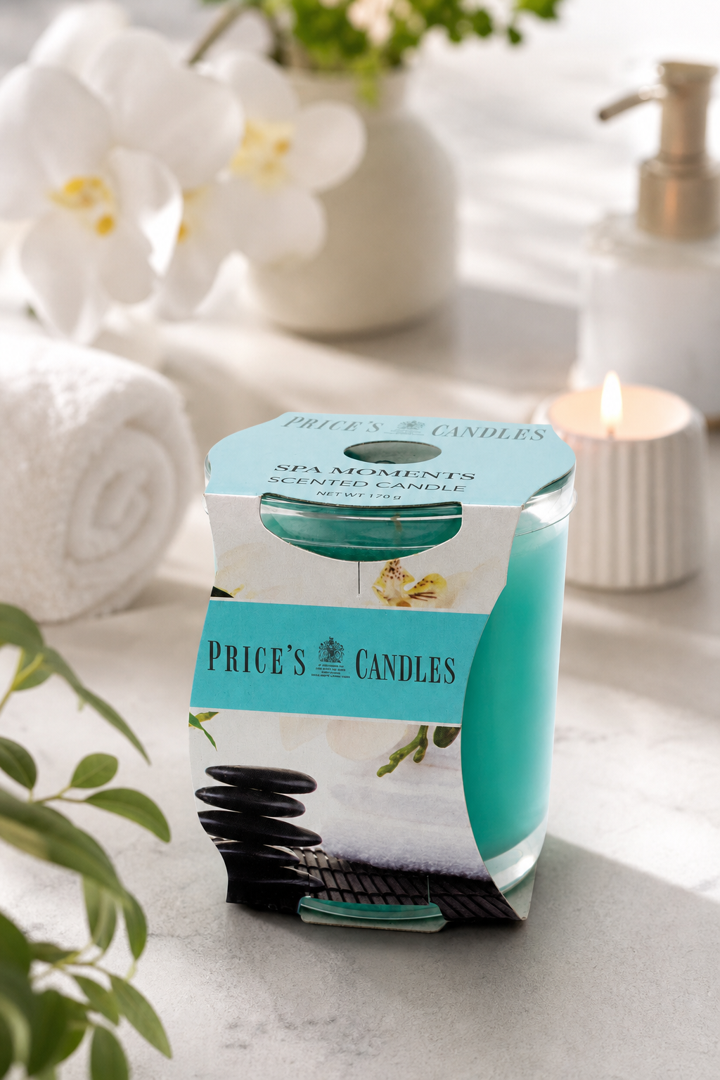 Spa Moments 170g in einer stimmungsvollen Anwendungsszene