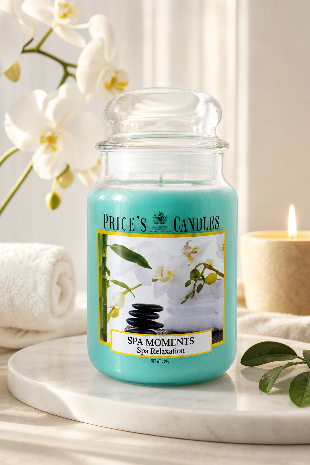 Spa Moments 630g in einer stimmungsvollen Anwendungsszene