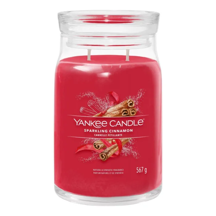 Sparkling Cinnamon Signature Jar 567g 2-Docht – Produktansicht