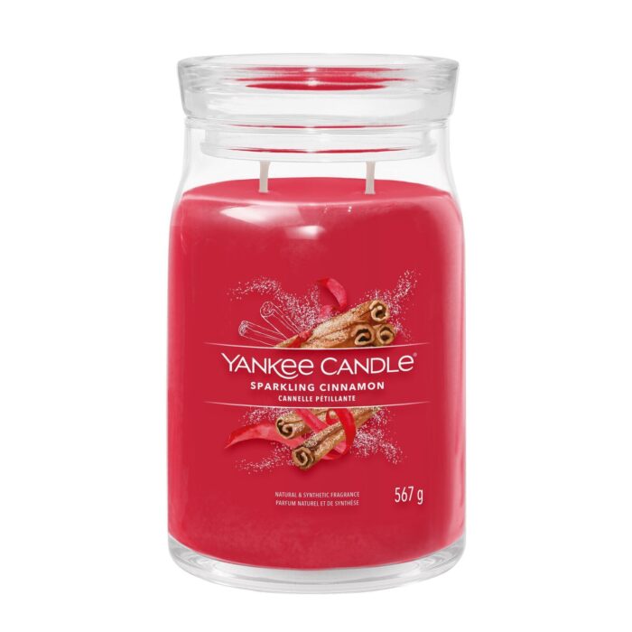 Sparkling Cinnamon Signature Jar 567g 2-Docht – Produktansicht
