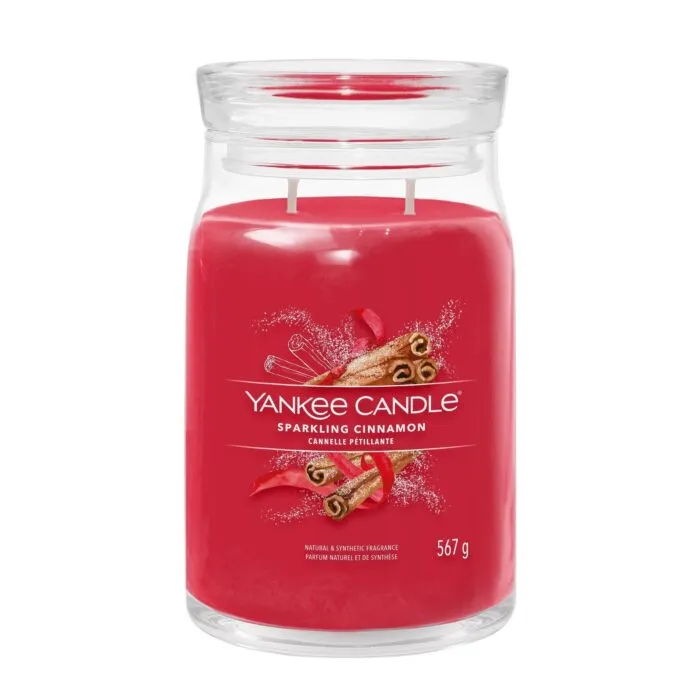 Sparkling Cinnamon Signature Jar 567g 2-Docht – Produktansicht