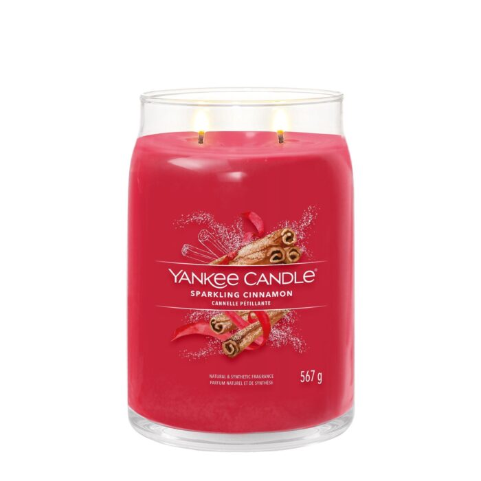 Sparkling Cinnamon Signature Jar 567g 2-Docht – Produktansicht
