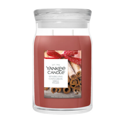 Sparkling Cinnamon Signature Jar 567g 2-Docht – Produktansicht