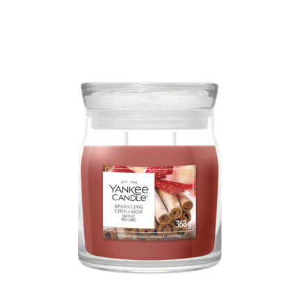 Sparkling Cinnamon Signature Medium Jar 368g 2-Docht – Produktansicht