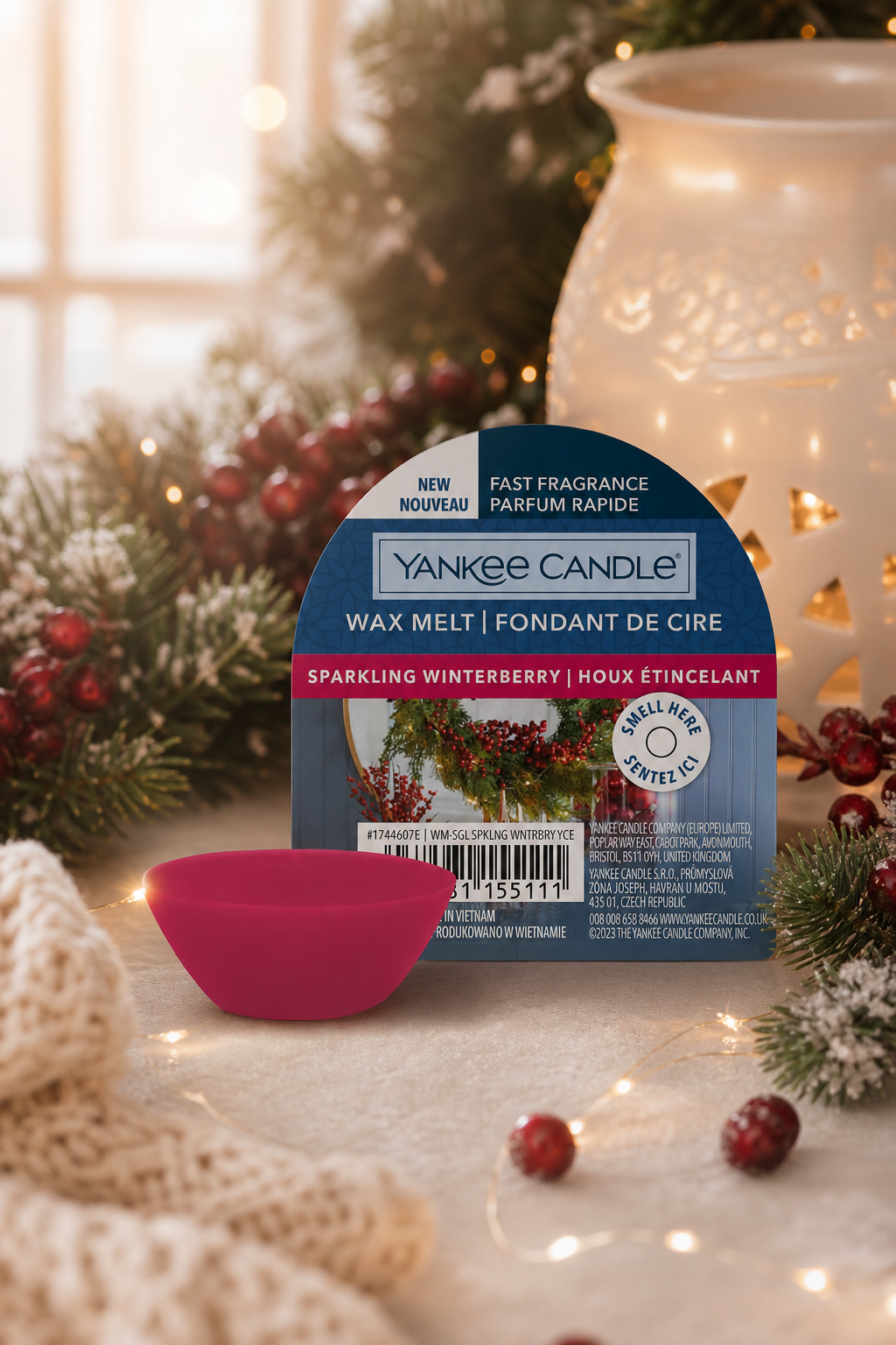 Sparkling Winterberry 22g in einer stimmungsvollen Anwendungsszene