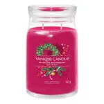 Sparkling Winterberry Signature Large Jar 567g 2-Docht – Produktansicht