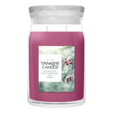 Sparkling Winterberry Signature Large Jar 567g 2-Docht – Hauptansicht