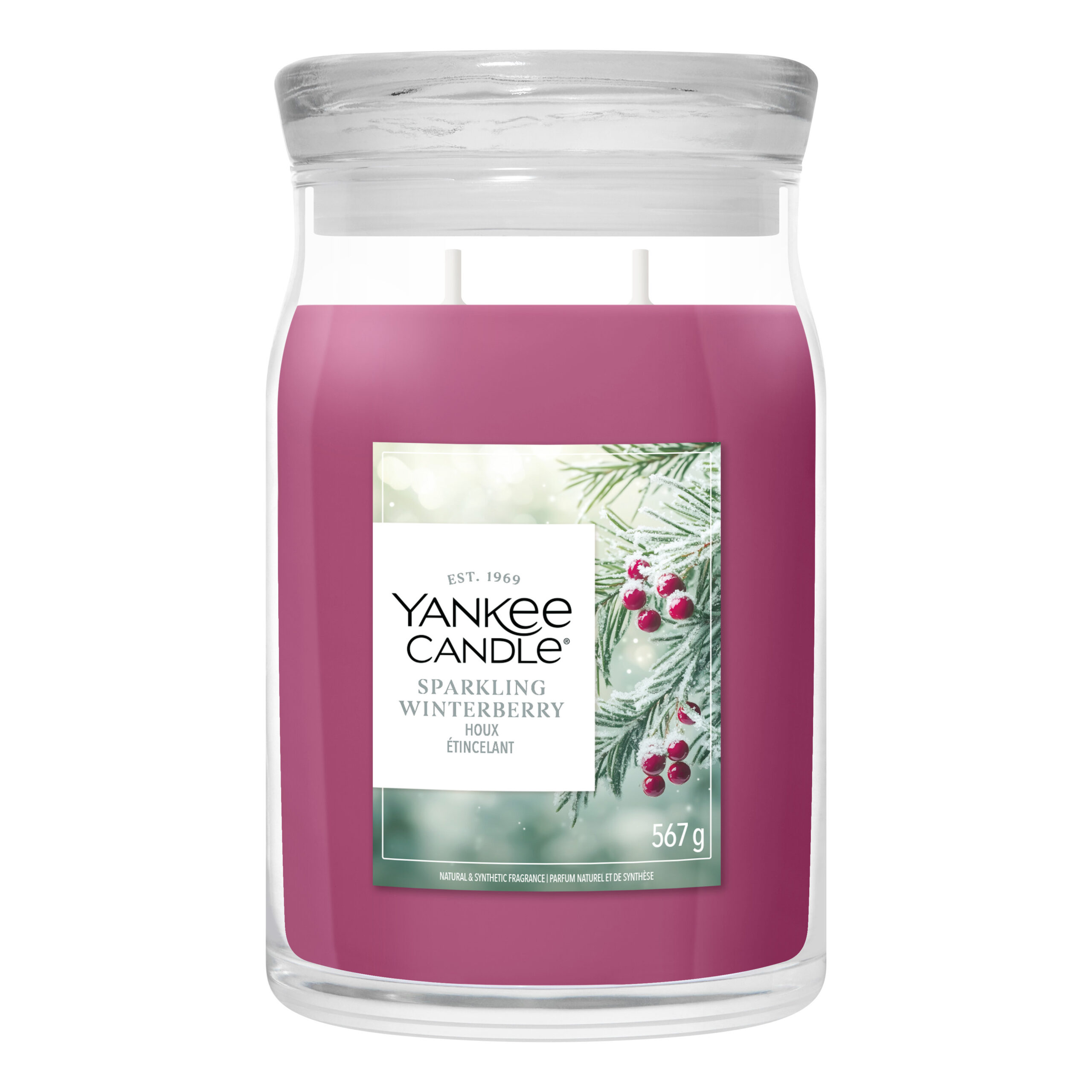 Produktbild Sparkling Winterberry Signature Large Jar 567g 2-Docht – Hauptansicht