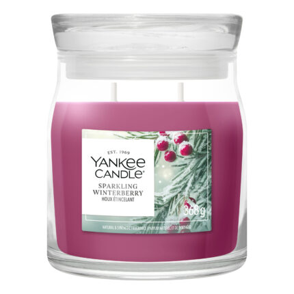 Sparkling Winterberry Signature Medium Jar 368g 2-Docht – Hauptansicht
