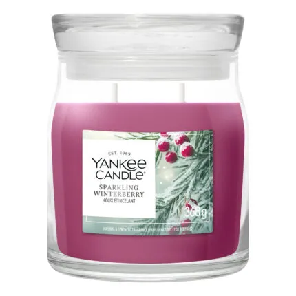 Sparkling Winterberry Signature Medium Jar 368g 2-Docht – Hauptansicht