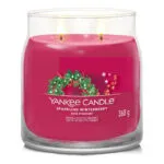 Sparkling Winterberry Signature Medium Jar 368g 2-Docht – Produktansicht