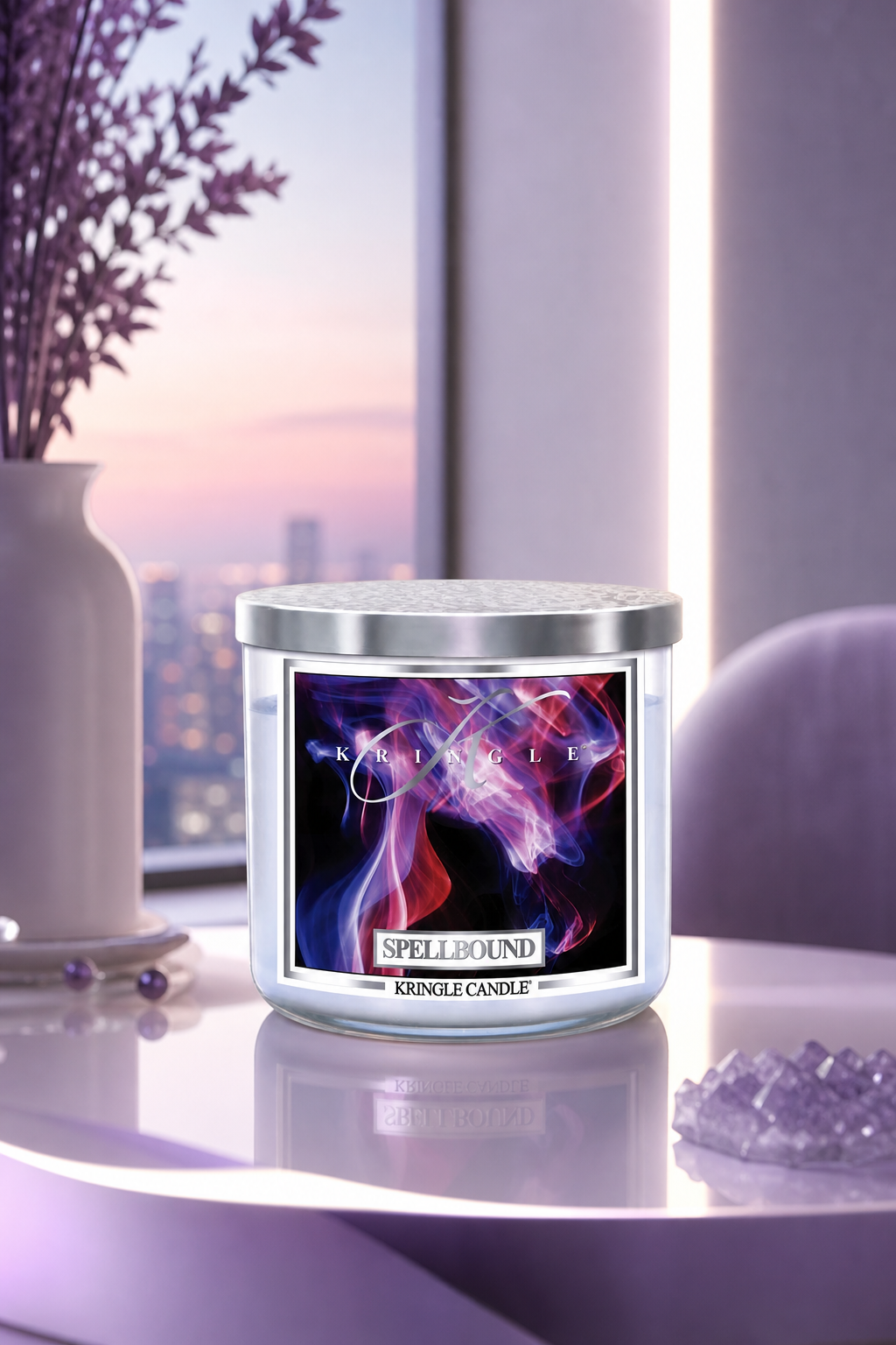 Spellbound 396g Tumbler 3-Docht in einer stimmungsvollen Anwendungsszene