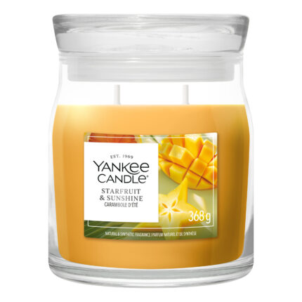 Yankee Candle Starfruit & Sunshine Duftkerze im Glas mit 368 g