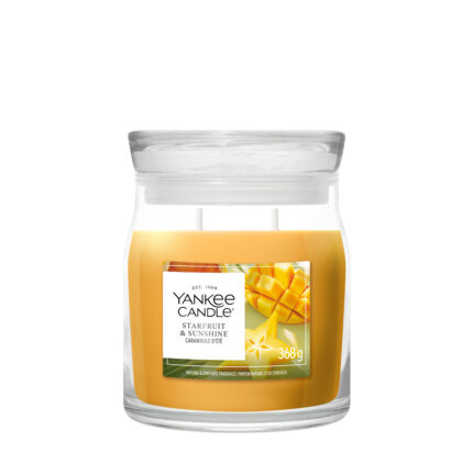 Yankee Candle Starfruit & Sunshine Duftkerze im Glas mit 368 g