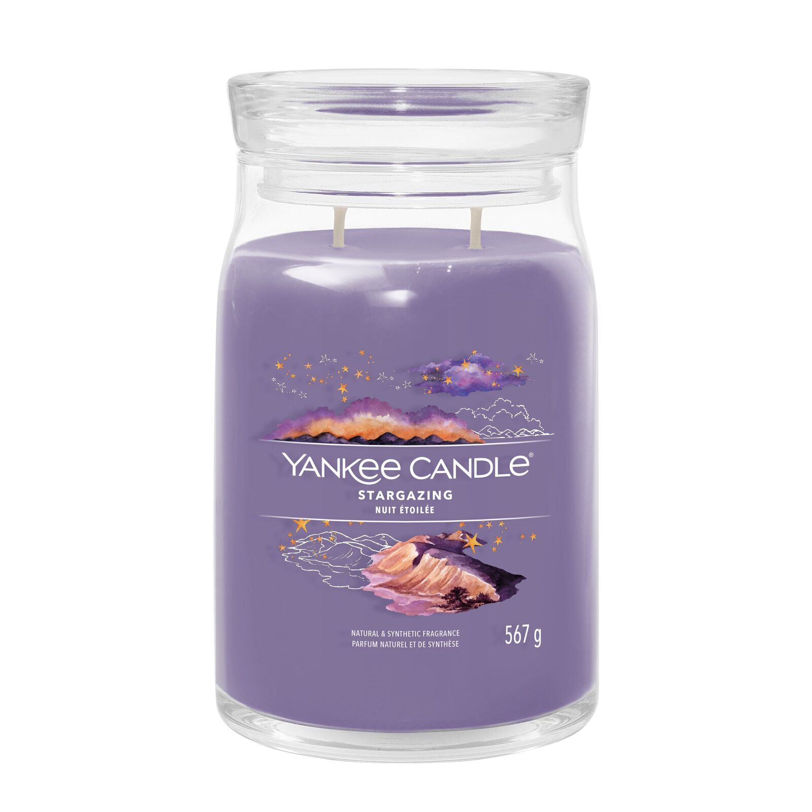 Yankee Candle Stargazing Duftkerze Yankee Candle Stargazing Kerze im Glas mit zwei Dochten und 567 g Inhalt