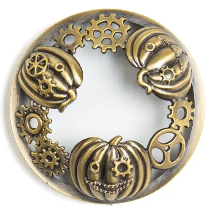 Steampunk Pumpkin Candle-Lid – Hauptansicht