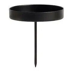 Stecker für Adventsgesteck schwarz Spike 4er Set – Hauptansicht