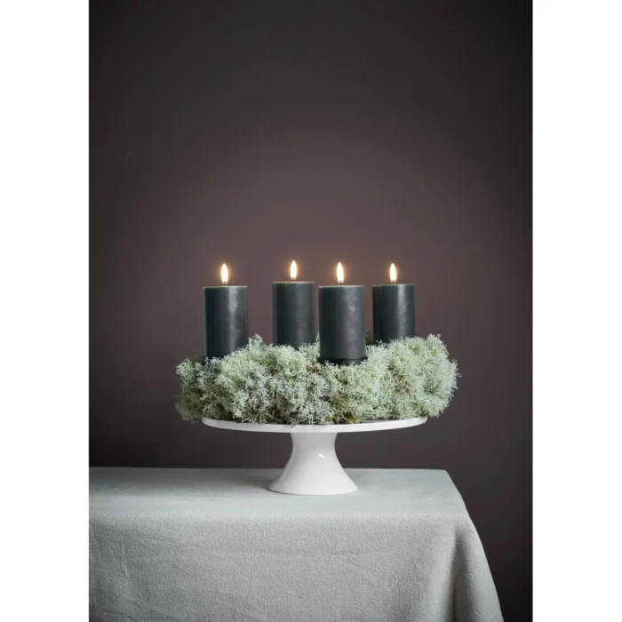 Stecker für Adventsgesteck schwarz Spike 4er Set – Produktansicht