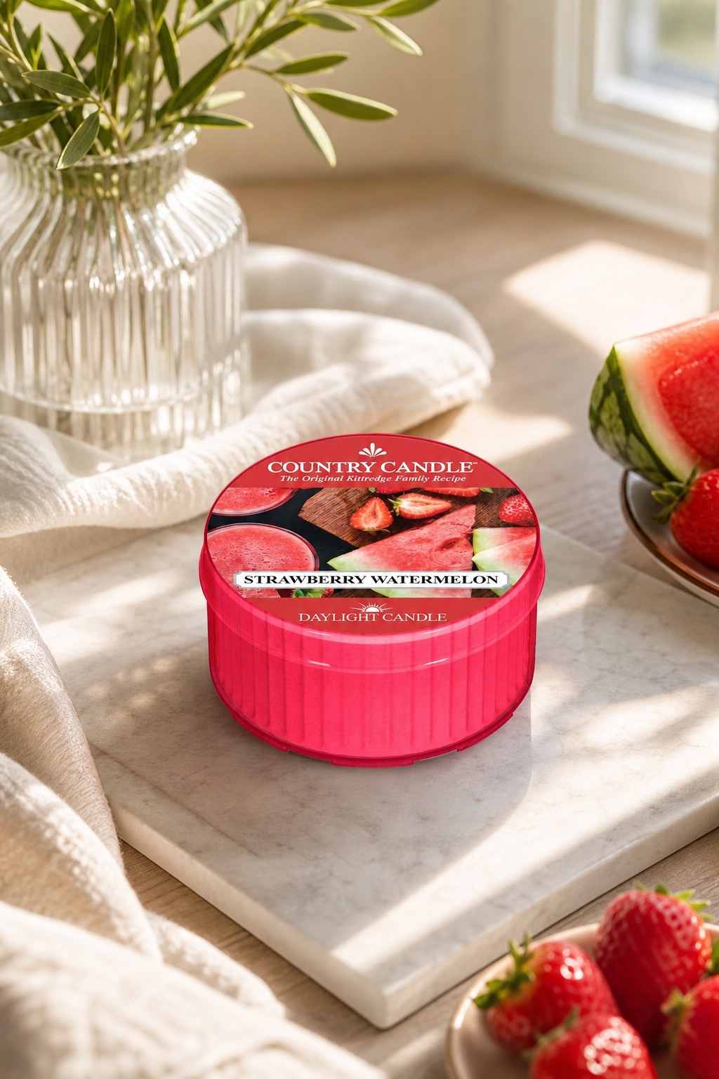 Strawberry Watermelon 42g in einer stimmungsvollen Anwendungsszene