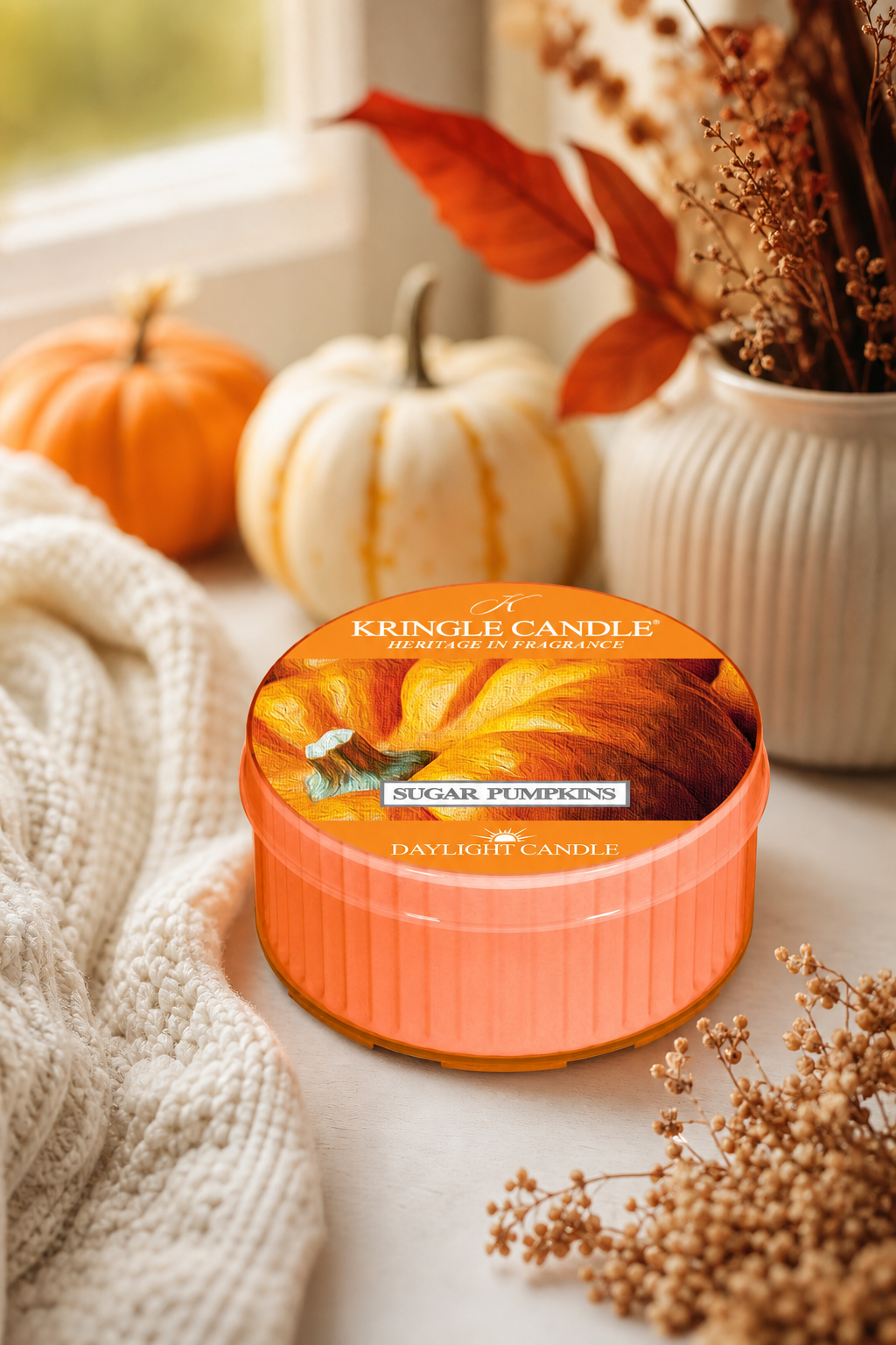 Sugar Pumpkins Daylight 42g in einer stimmungsvollen Anwendungsszene