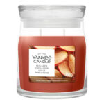 Yankee Candle Sugared Cinnamon Apple Kerze im Glas mit zwei Dochten