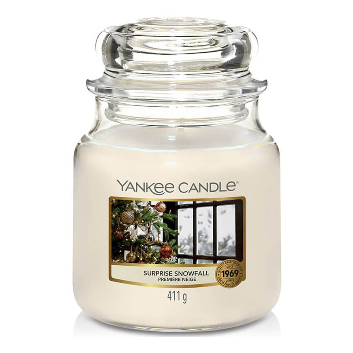 Yankee Candle Surprise Snowfall Yankee Candle Surprise Snowfall Duftkerze im Glas mit Deckel