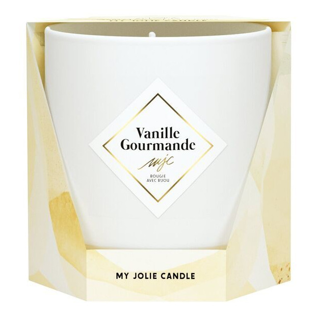 Süße Vanille - Vanille Gourmande - Halskette mit cremefarbenen Perlen 200g – Produktansicht