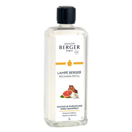 Lampen-Nachfüller von Maison Berger Paris mit Etikett Sweet Grapefruit