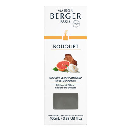 Vorderseite der Maison Berger Paris Bouquet Verpackung für Sweet Grapefruit