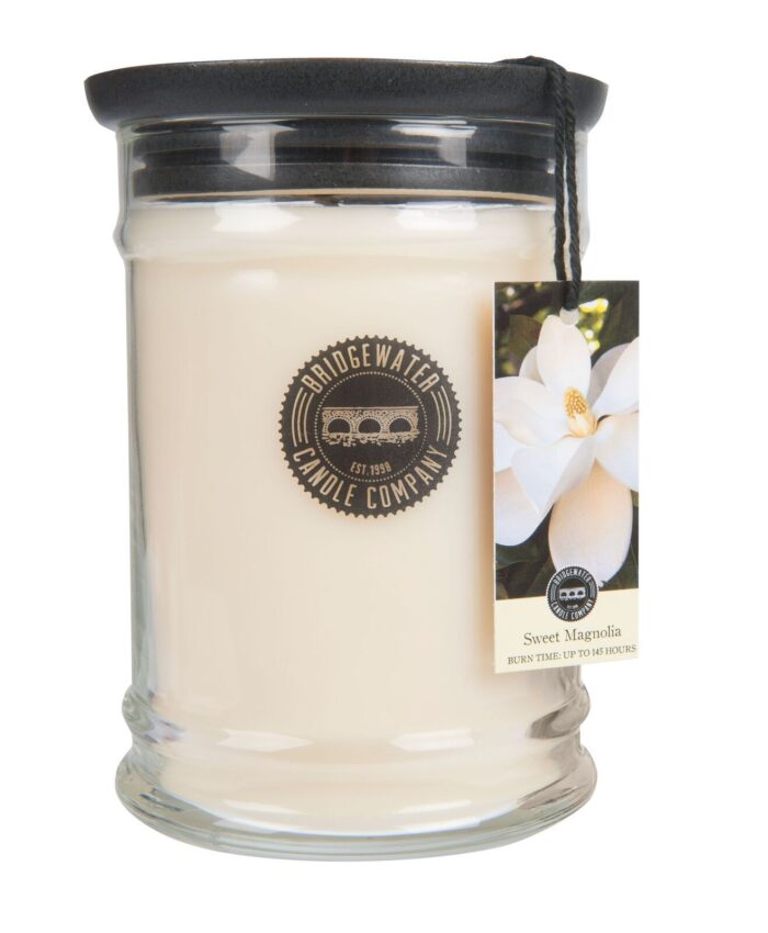 Bridgewater Sweet Magnolia Kerze im Glas mit Blumenanhänger