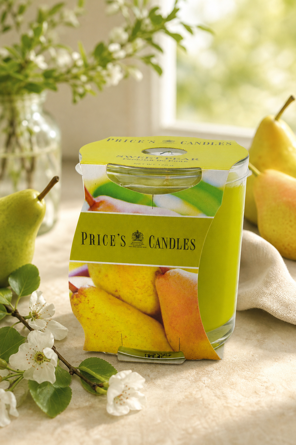Sweet Pear 170g in einer stimmungsvollen Anwendungsszene