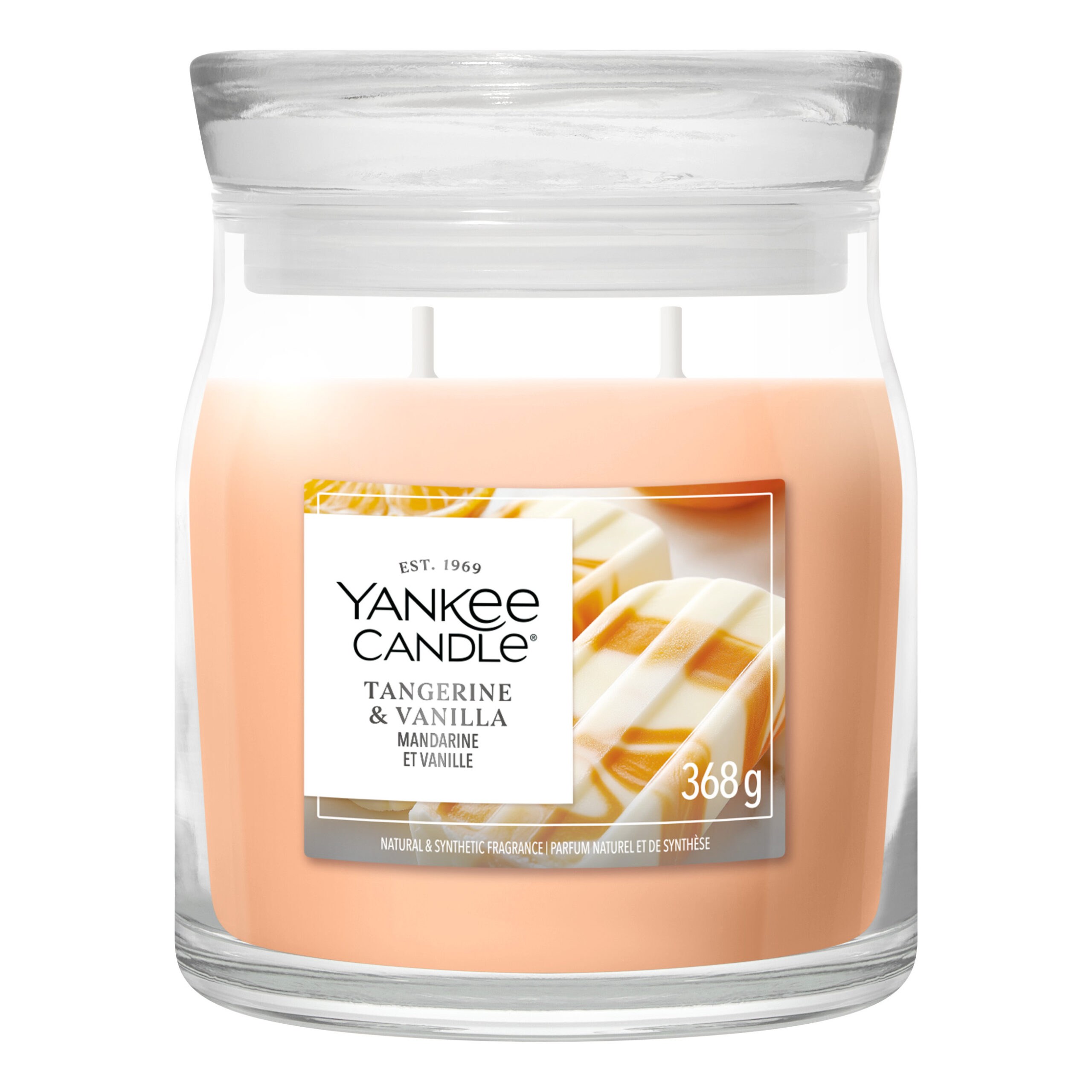 Yankee Candle Tangerine & Vanilla Yankee Candle Tangerine & Vanilla Kerze im Glas mit zwei Dochten