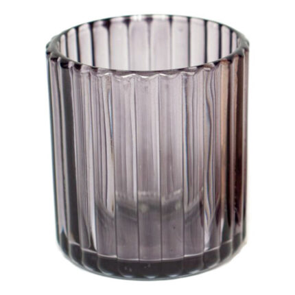 Teelichthalter Ning hellgrau – Hauptansicht