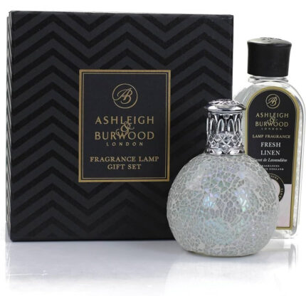 Ashleigh-&-Burwood-Duftlampe mit Fresh-Linen-Duft und Geschenkverpackung