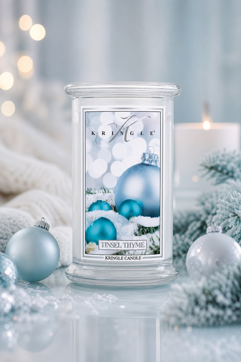 Tinsel Thyme 623g in einer stimmungsvollen Anwendungsszene