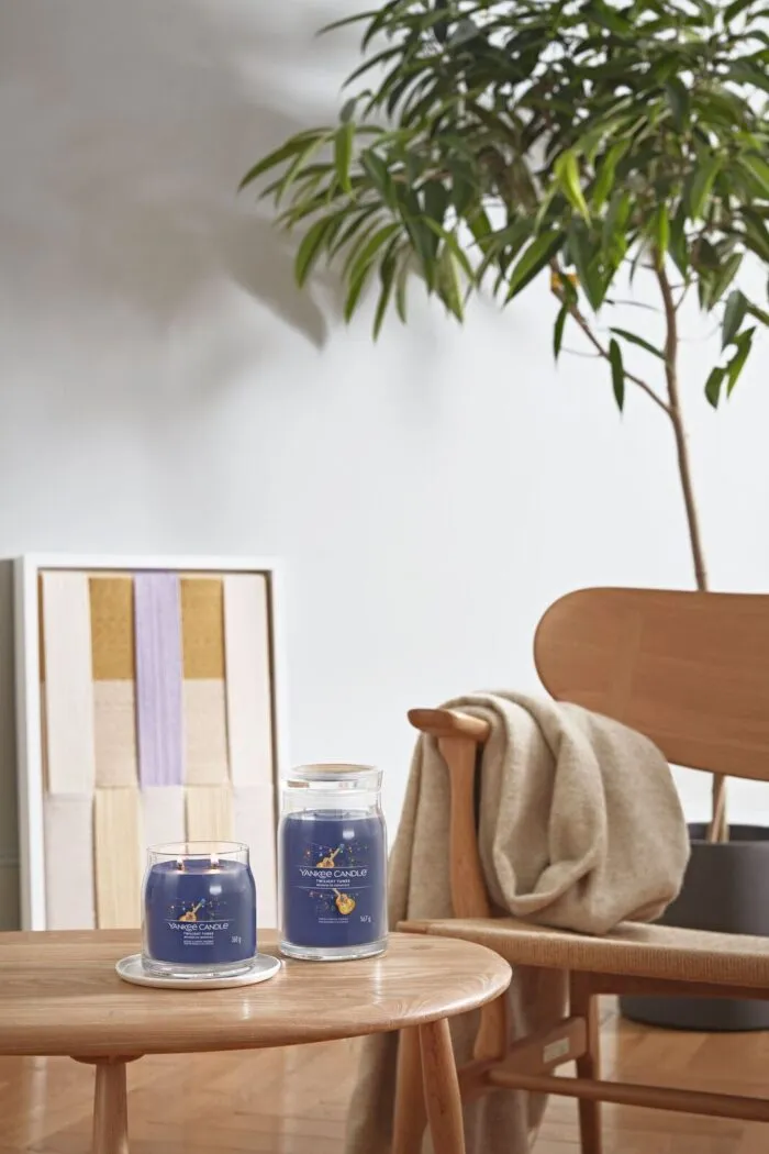 Signature Tumbler 567g Blau 2-Docht – Produktansicht