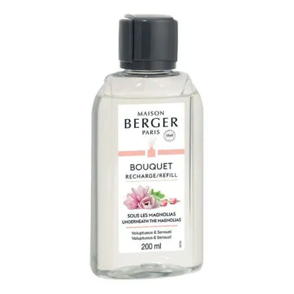 Nachfüller Bouquet mit Etikett Unter den Magnolien und 200 ml Inhalt