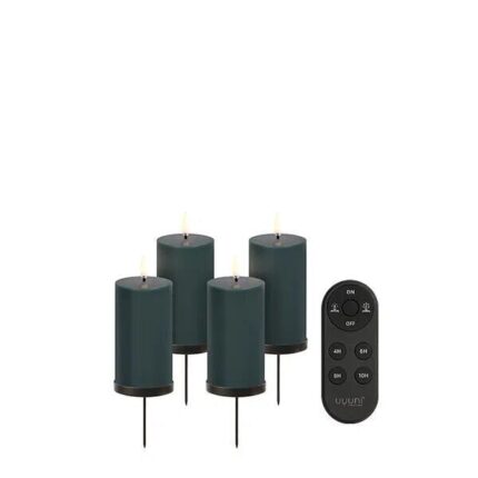 Uyuni Giftbox Pillar Pine Green – Produktansicht