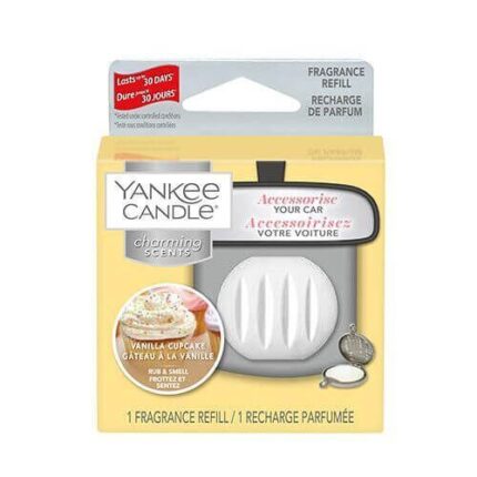 Verpackter Yankee Candle Vanilla Cupcake Duft-Nachfüller von vorne