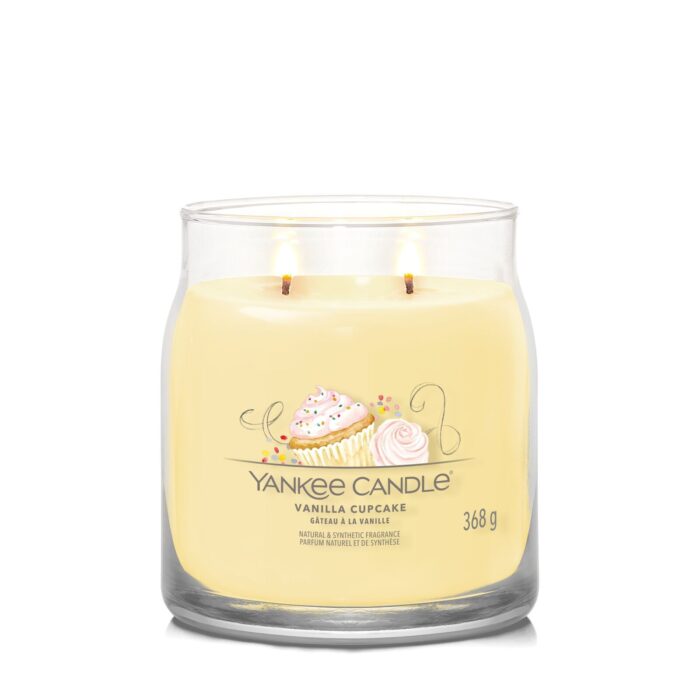Vanilla Cupcake Signature Medium Jar 368g 2-Docht – Produktansicht