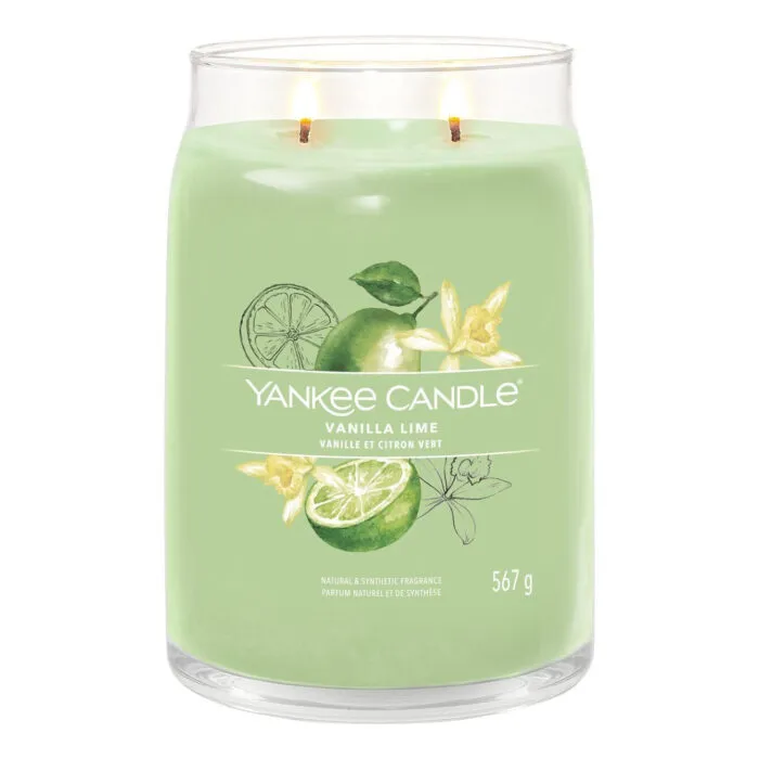 Vanilla Lime Signature Large Jar 567g – Produktansicht