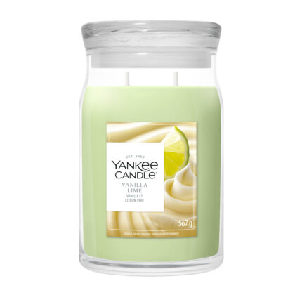 Vanilla Lime Signature Large Jar 567g 2-Docht – Produktansicht