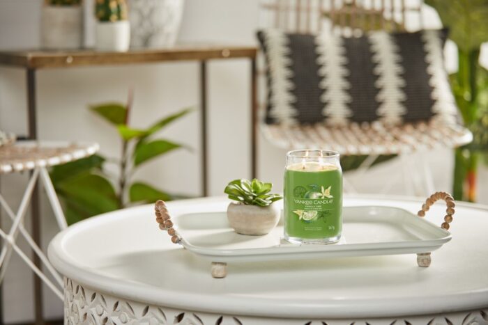 Vanilla Lime Signature Large Jar 567g 2-Docht – Produktansicht