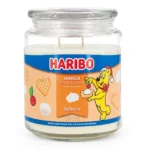Haribo Vanilla Waffle & Cream Duftkerze im Glas mit zwei Dochten