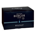 Schwarze Verpackung von Maison Berger Paris mit Aufschrift Bouquet