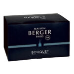 Schwarze Produktverpackung von Maison Berger Paris mit der Aufschrift Bouquet