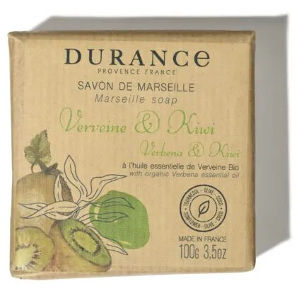 Verbene & Kiwi Marseiller Seife 100g – Produktansicht
